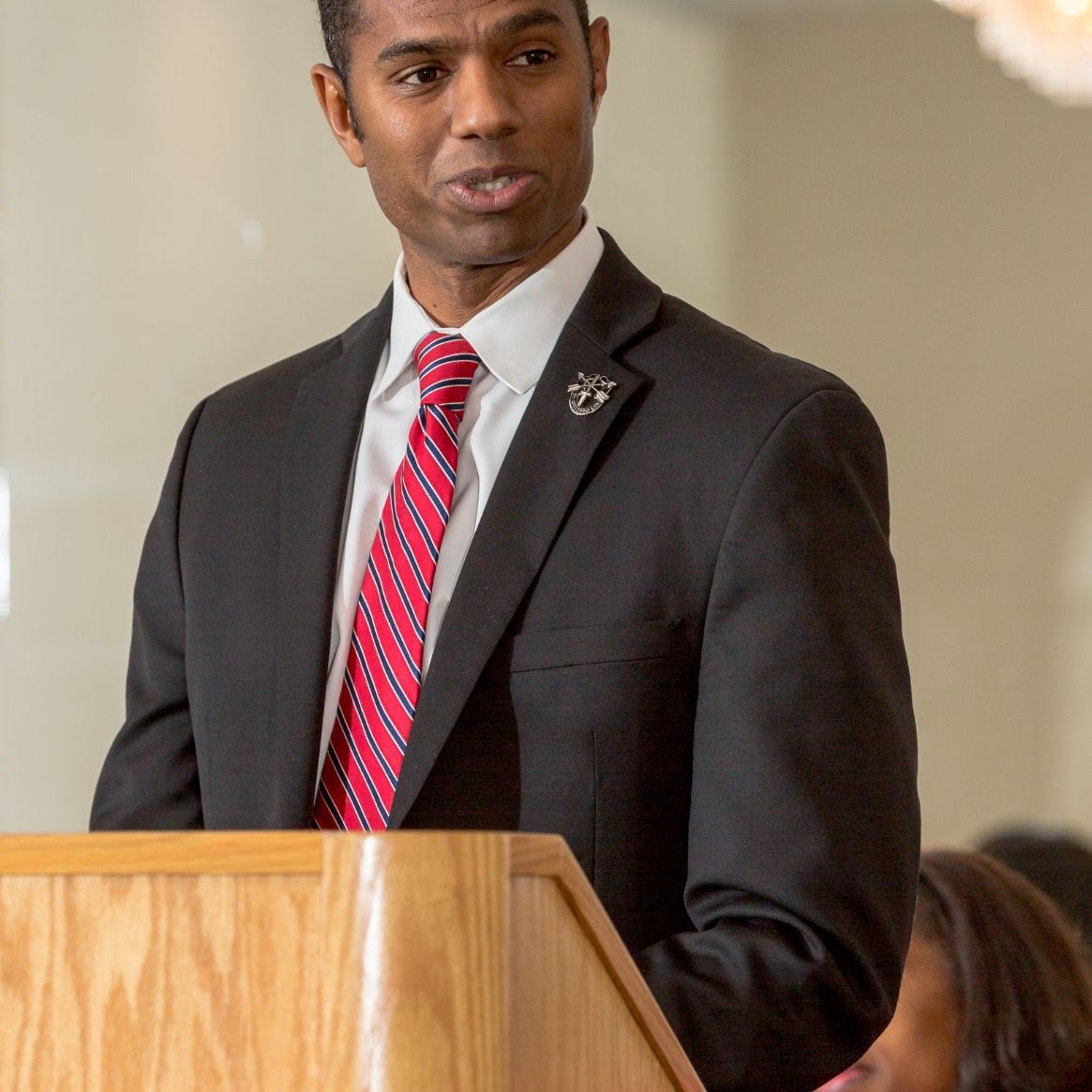 RBI speaker at podium